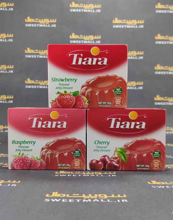 پودر ژله تیاری 85 گ Tiara - توت فرنگی
